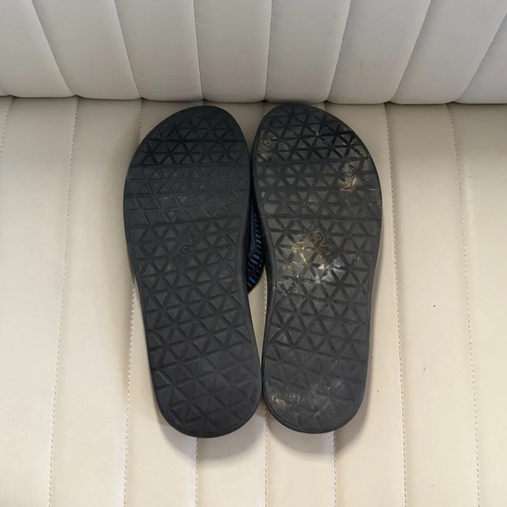 Teva footbed patterned casual